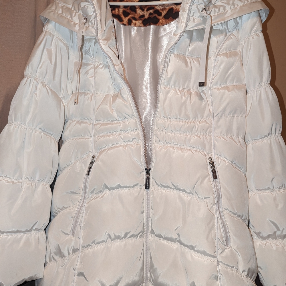 Laundry By Shelli Segal white Puffer Jacket